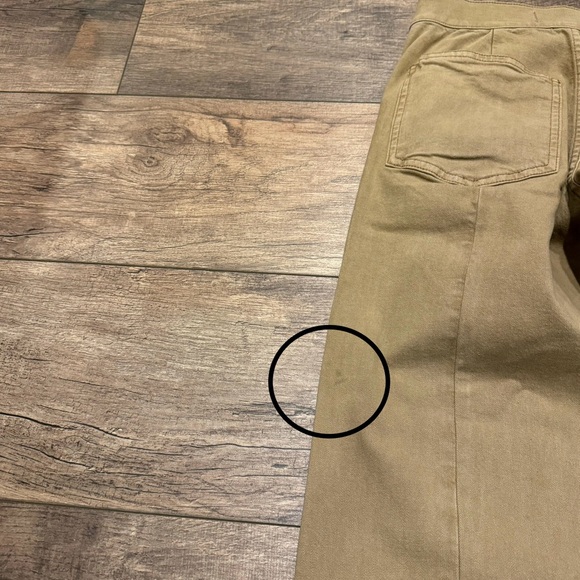 Madewell The Petite Emmett Wide-Leg Crop Pant: Welt Pocket Edition Size 25P - Picture 7 of 7